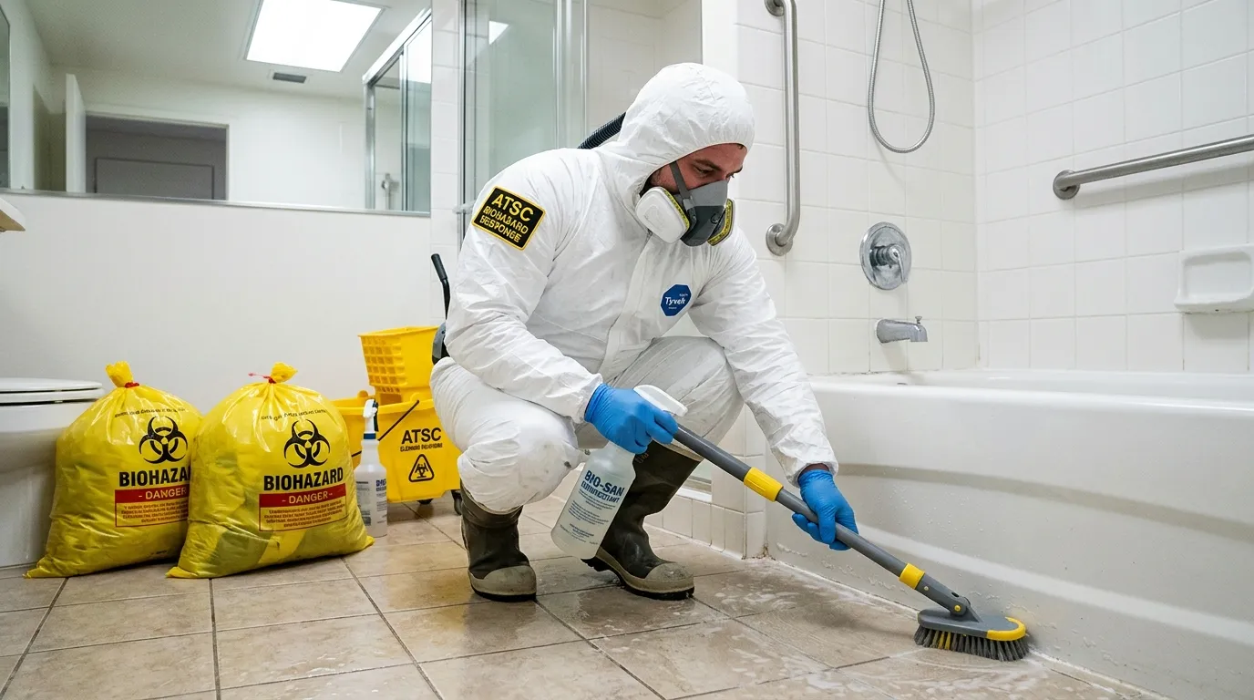 Decontamination equipment deployed for Blood Cleanup in Lauderdale Lakes